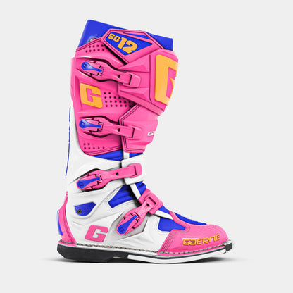 Gaerne SG12 Limited Edition Shockwave MX Multi Color Size 9