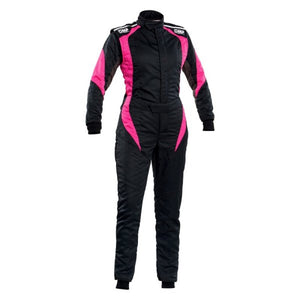 OMP First Elle Overall Black/Fuchsia - Size 38 For Women - (Fia 8856-2018)