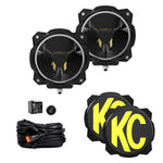 KC HiLiTES Gravity Titan LED 6in. - Pair Pack (Spot Beam)