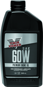 Twin Power 60WT Premium Oil Quart