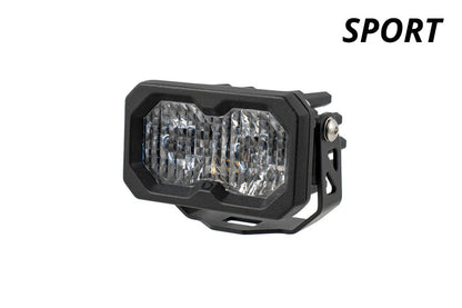 Diode Dynamics C2 2.0 Sport White SAE Driving Standard ABL (single)
