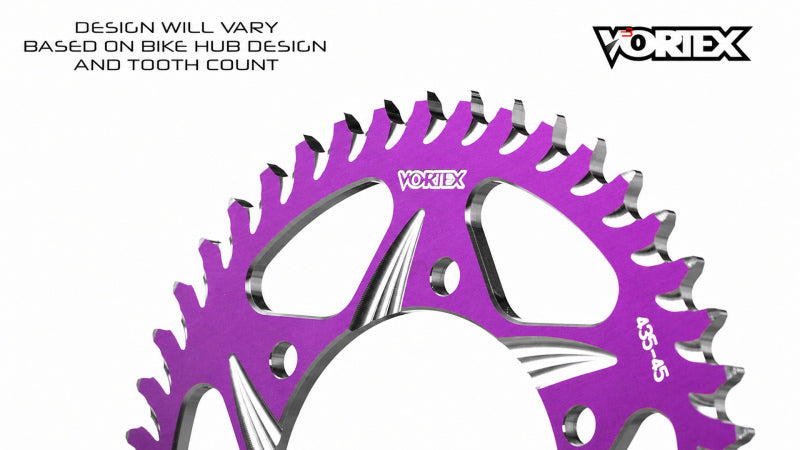 Vortex Racing 32 Tooth 520 Rear Sprocket - Purple
