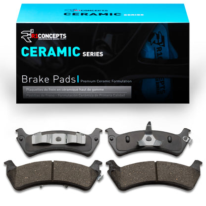 R1 95-02 Mercury Mountaineer Rear Ceramic Brake Pads
