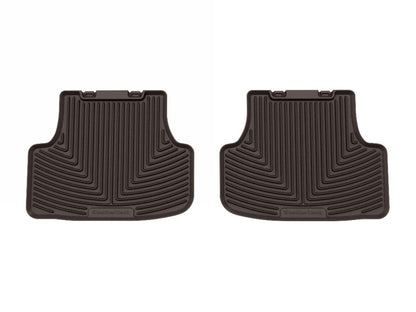 WeatherTech 15-20/22-25 Audi A3/S3 / 17-20 RS3 / 15-24 VW GTI Rear All-Weather Floor Mat - Cocoa