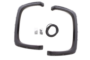 Lund 07-13 Chevy Silverado 1500 RX-Rivet Textured Elite Series Fender Flares - Black (2 Pc.)