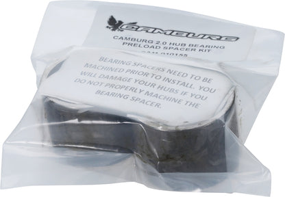 Camburg 2.0 Hub Bearing Preload Spacer Kit
