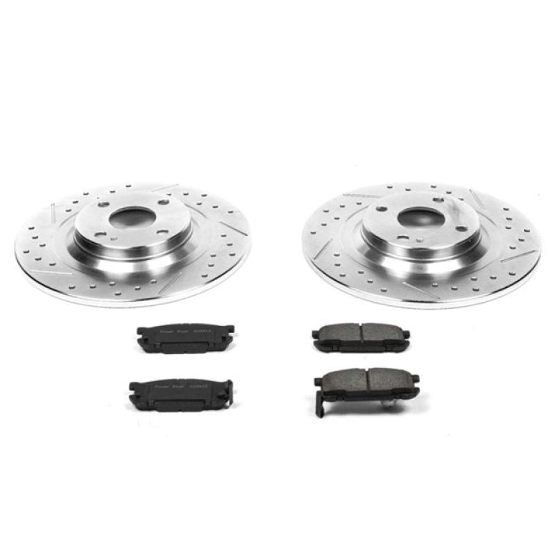 Power Stop 01-05 Mazda Miata Rear Z23 Evolution Sport Brake Kit