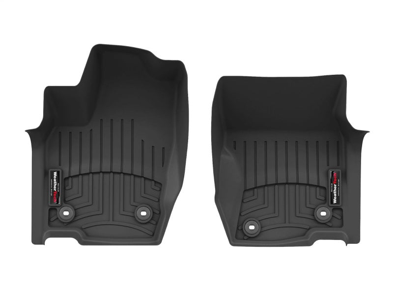 WeatherTech 24-26 Toyota Land Cruiser/Lexus GX Front FloorLiner - Black