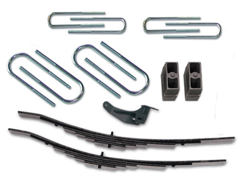 Tuff Country 00-04 F-250 Super Duty 4wd (w/351) 2.5in Level Kt Frt w/Leaf Springs (No Shocks)