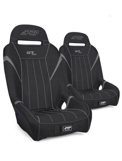 PRP GT/S.E. Suspension Seats Kit for Can-Am Maverick X3 (Pair) - Black & Gray