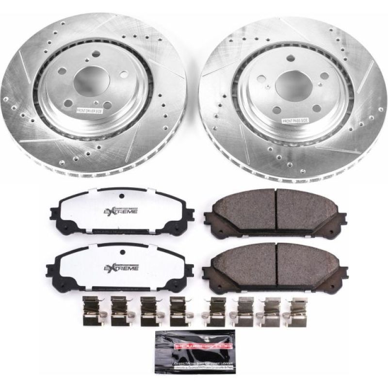 Power Stop 15-17 Lexus NX200t Front Z36 Truck & Tow Brake Kit