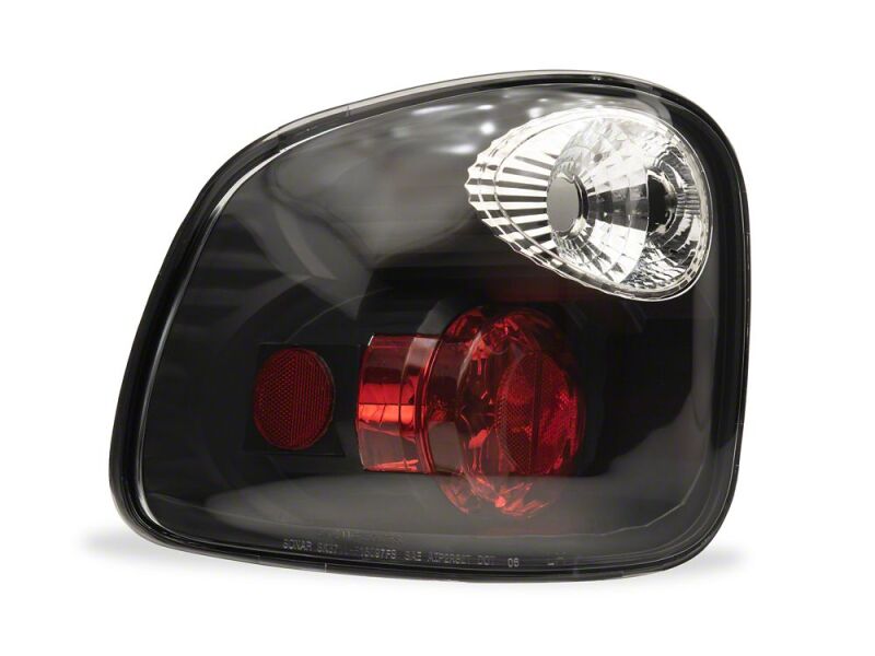 Raxiom 01-03 Ford F-150 Flareside Axial Series Euro Style Tail Lights- Black Housing- Clear Lens