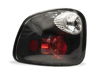 Raxiom 01-03 Ford F-150 Flareside Axial Series Euro Style Tail Lights- Black Housing- Clear Lens