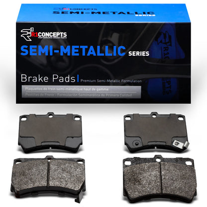 R1 90-02 Mercury Tracer Front Semi Met Brake Pads