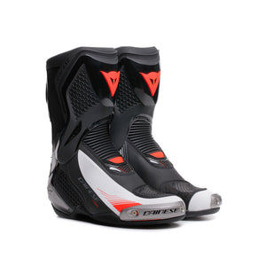 Dainese Torque 4 Boots Womens Black/White/Red-Fluorescent Size - 40