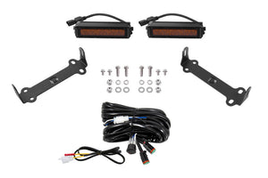 Diode Dynamics 14-21 Toyota 4Runner Stage Series SAE/DOT LED Lightbar Kit - Amber Driving