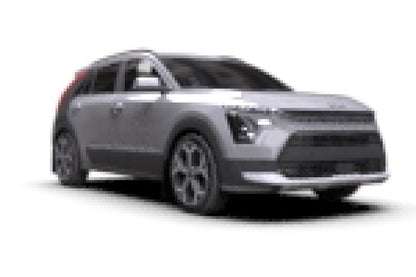 Rally Armor 23-25 Kia Niro SG2 Black UR Mud Flap White Logo