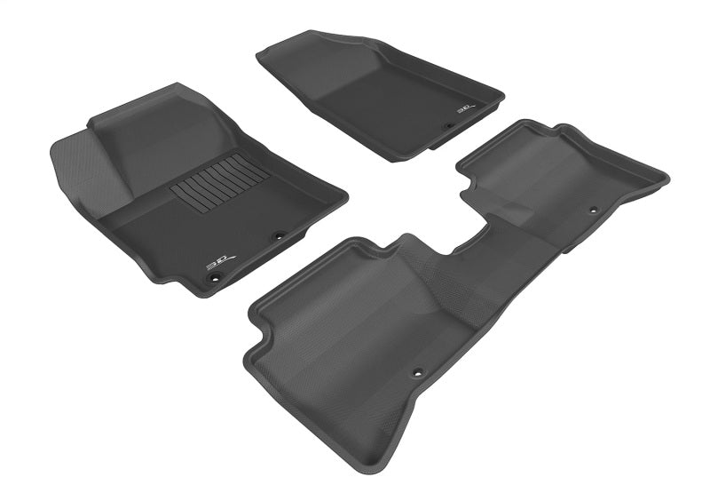 3D MAXpider 14-17 Kia Rio / Rio 5 Kagu Black Full Set