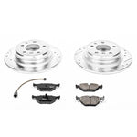 Power Stop 90-95 BMW 525i Rear Z23 Evolution Sport Brake Kit