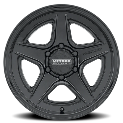 Method MR319 17x8.5 -0mm Offset 6x5.5 BP 106.25mm CB Gloss Black Wheel
