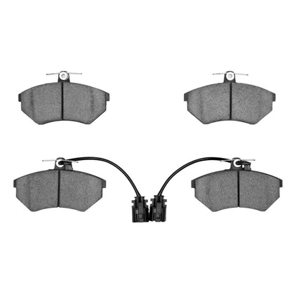 R1 94-95 Volkswagen Jetta Sedan Front Semi Met Brake Pads