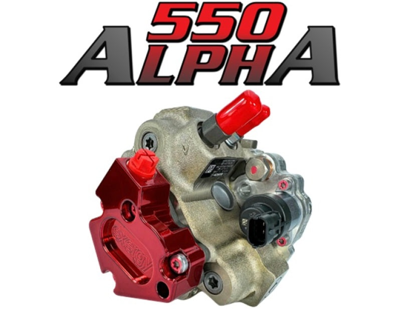 Exergy 01-04 Chevrolet Duramax 6.6L LB7 550 Alpha Stroker CP3 Pump (LBZ Based)