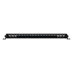 Go Rhino Xplor Blackout Series Sgl Row LED Light Bar (Surface/Threaded Stud Mount) 20.5in. - Blk