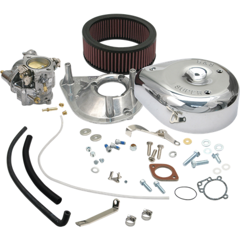 S&S Cycle 66-84 BT Super E Carburtetor Kit w/o Manifold & Mounting Hardware