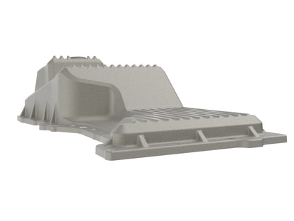 aFe 20-25 GM Trucks Engine Oil Pan - Raw w/ Machined Fins