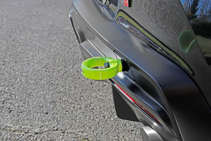 PERRIN 20-25 Toyota Supra Tow Hook Kit (Rear) - Neon Yellow