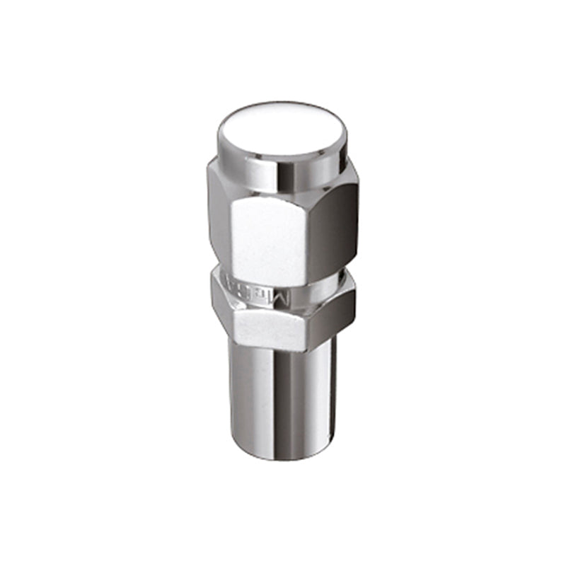 McGard Hex Lug Nut (Long Shank - 1in. / Duplex) - 9/16-18 / 7/8 Hex / 2.425in. L (8-Pack) - Chrome