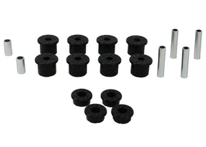 Whiteline 1980-1997 Ford F-250 Spring - Eye Front/Rear And Shackle Bushing