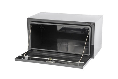 Dee Zee Universal Tool Box - HD Underbed Black Steel 18X18X36