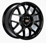 BBS XR 17x7.5 5x114.3 ET45 Black Gloss Wheel - 82mm PFS Required