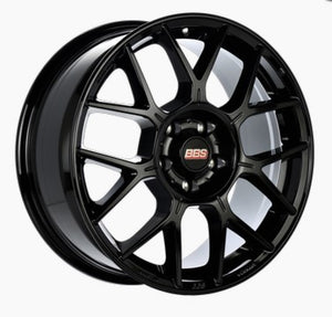 BBS XR 18x8 5x112 ET44 Black Gloss Wheel -82mm PFS/Clip Required