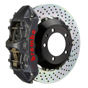 Brembo 08-13 IS-F Front GTS BBK 6 Piston Cast 380x32 2pc Rotor Drilled-Black HA