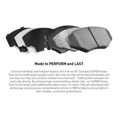 R1 94-96 Chevrolet Impala Rear Super Duty Brake Pads