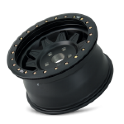 Dirty Life 9302 Roadkill 17x9/8x170 BP/-14mm Offset/130.8mm Hub Matte Black Wheel - Beadlock