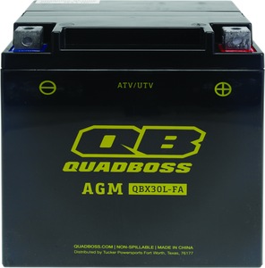 QuadBoss Maintenance-Free AGM Battery QBX30L-FA