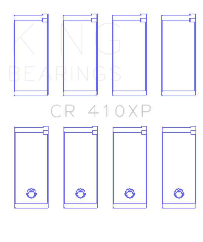 King Engine Bearings Ford Lotus 1.5L/1.6L Ohv (Size STDX) Connecting Rod Bearing Set