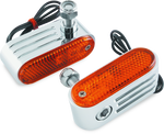 BikeMaster Marker/Side Lights 5/16in Mount Single Bulb Amber