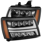 AlphaRex 07-13 Toyota Tundra / 08-17 Sequoia PRO-Series Projector Headlights Chrome w/Seq. Sig. + DR