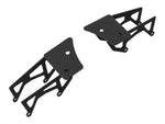 Raxiom 07-18 Jeep Wrangler JK Windshield Mounted Dual Light Brackets