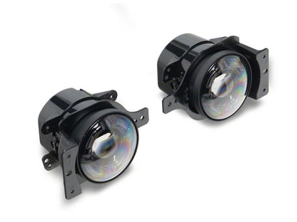 Raxiom 18-26 Jeep Wrangler JL V2 LED Fog Lights with Amber Turn Signal