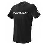 Dainese T-Shirt Black/White - Large