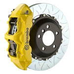 Brembo 04-08 S4 (B6/B7) Front GT BBK 6 Piston Cast 355x32 2pc Rotor Slotted Type-3- Yellow