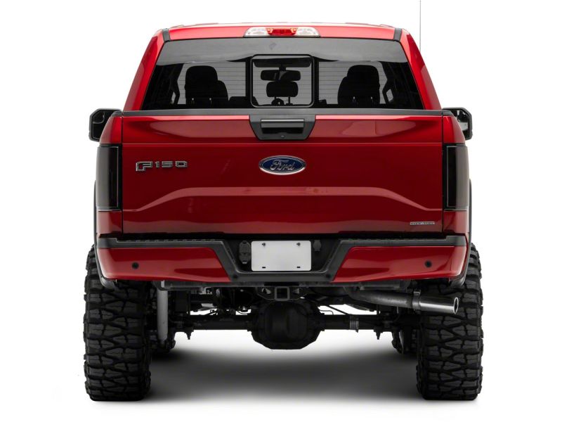 Raxiom 15-17 Ford F-150 Axial Series LED Tail Lights- Blk Housing (Smoked Lens)