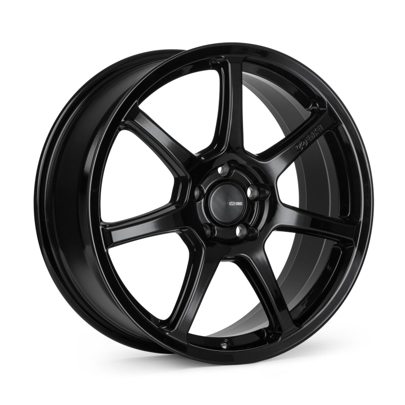 Enkei Imola2 16x7.5 / 5x114.3 BP / ET45 / 72.6mm Bore - Gloss Black Wheel
