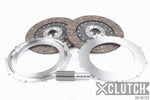 XClutch Toyota 9in Twin Solid Organic Multi-Disc Service Pack