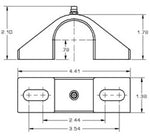 Hotchkis Style B 15/16in Heavy Duty Billet Sway Bar Bushing Brackets